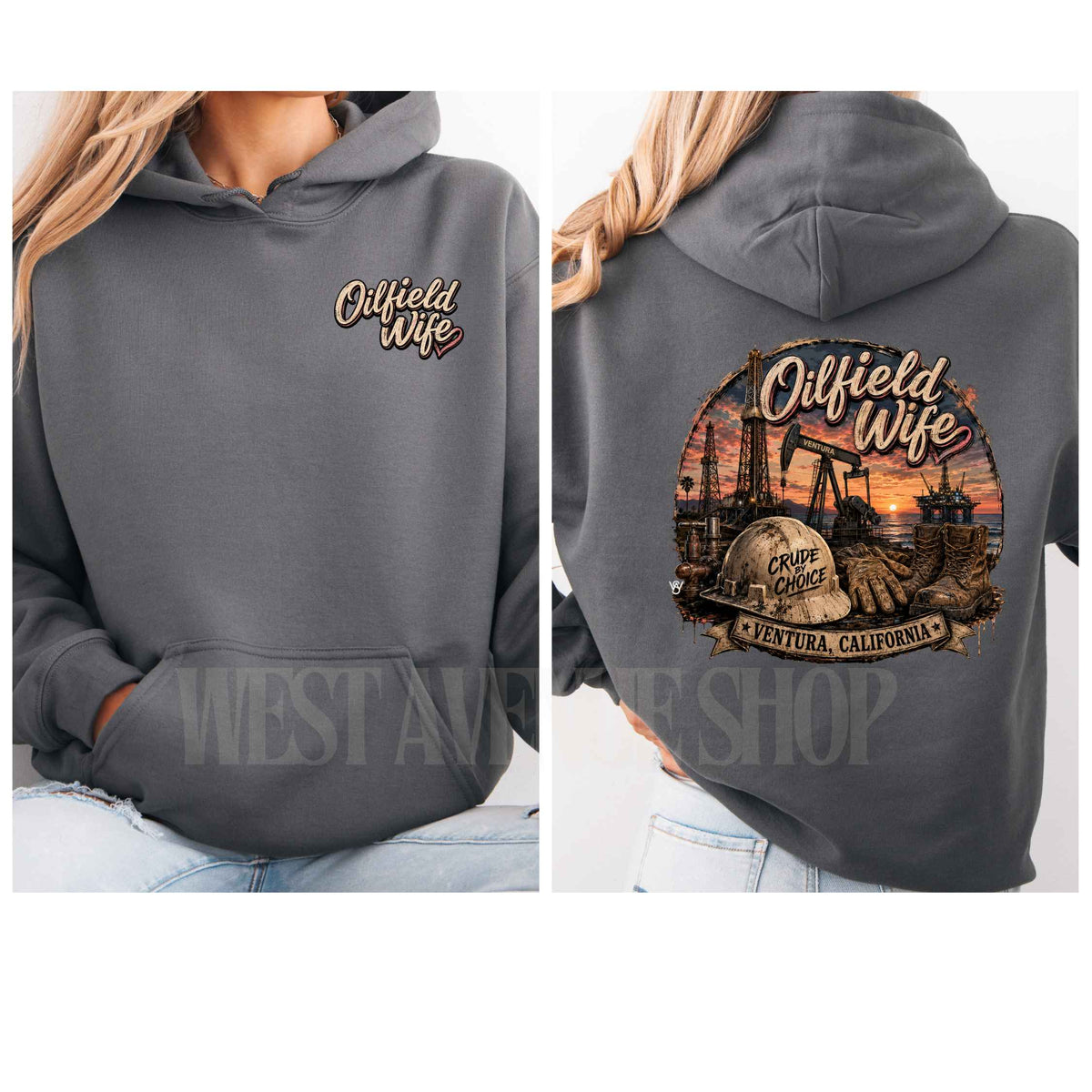 Oilfield Wife Hoodie